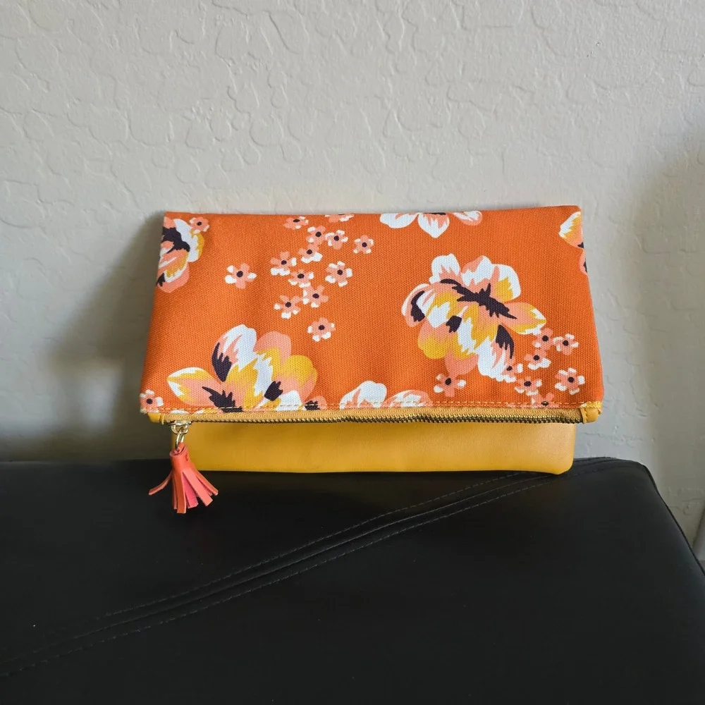 Anthropologie Rachel Pally Fold Over Clutch Purse